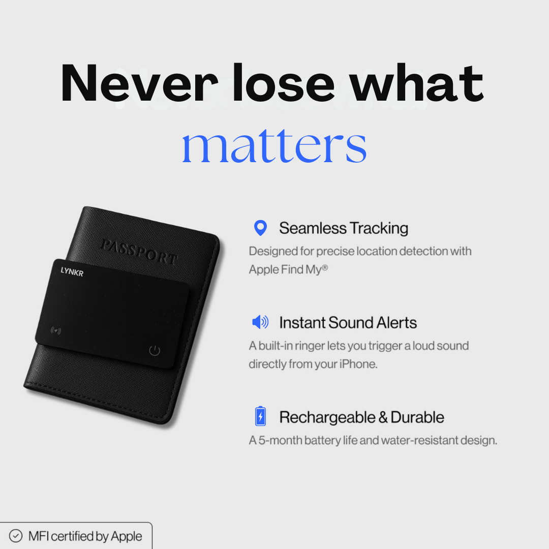 Lynkr – Smart Tracking Card
